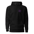 Hoodie DEFY Noir et Violet DEFY.fr