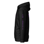 Hoodie DEFY Noir et Violet DEFY.fr