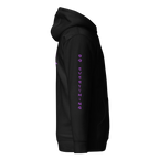 Hoodie DEFY Noir et Violet DEFY.fr