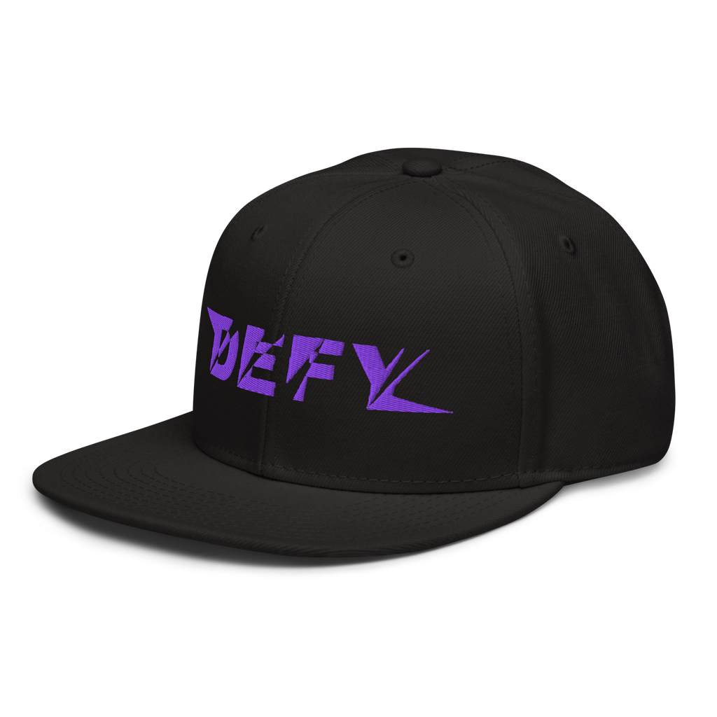 Casquette Snapback DEFY Violette DEFY.fr