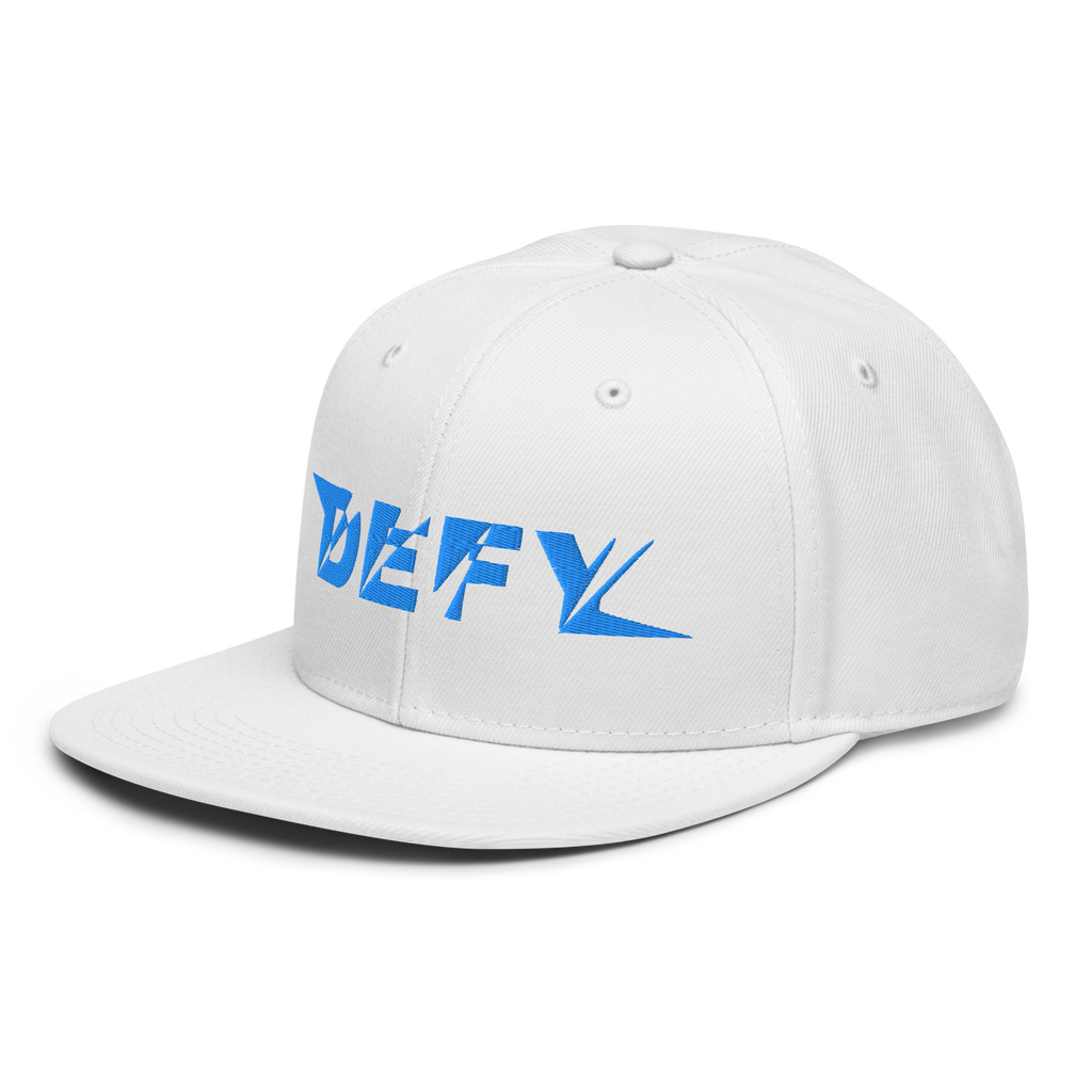 Casquette Snapback DEFY Bleu DEFY.fr