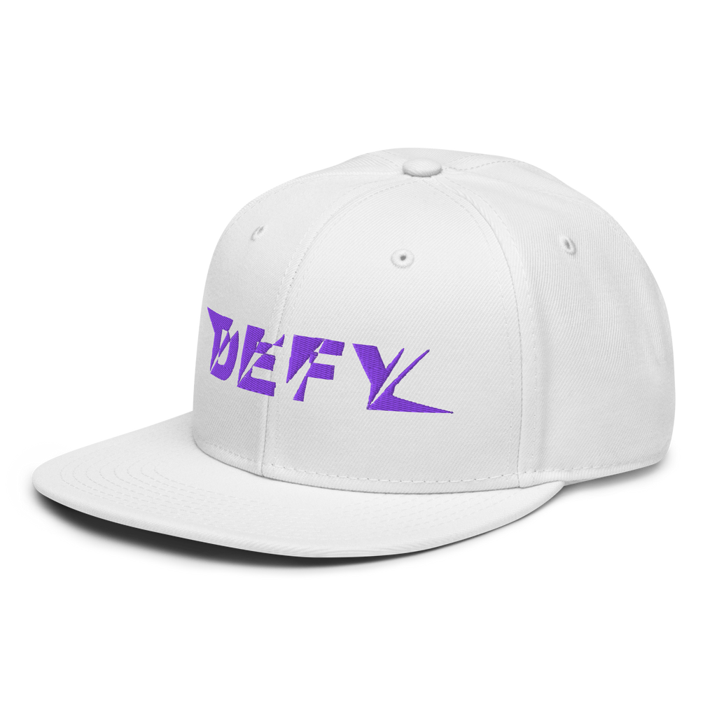 Casquette Snapback DEFY Violette DEFY.fr